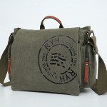 Trendy Canvas Men's Sling Bag - Business Messenger Bag For Document And Tablet, Travel Shoulder Bag, Crossbody Bag - For Hanging Out & Daily Commute